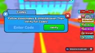 Troubleshooting codes in Strength Simulator (Image via Roblox)